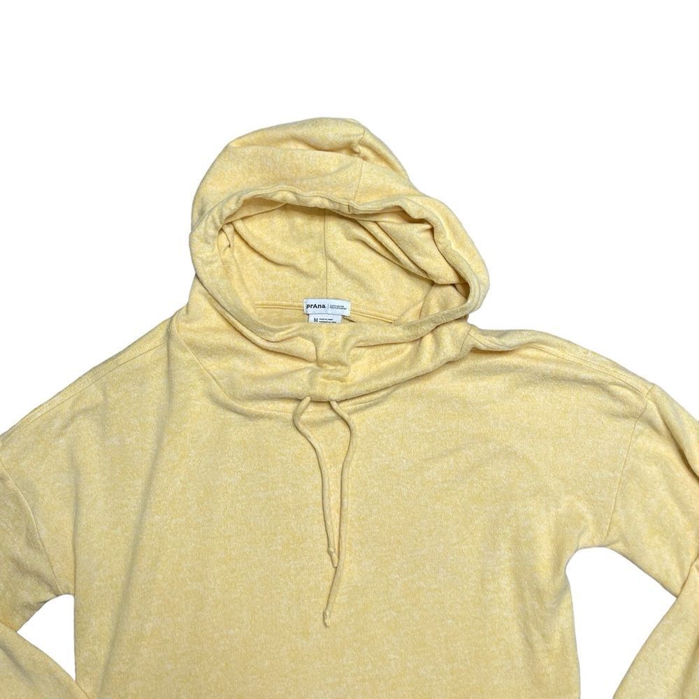 PRANA Foresta Top Hoodie Yellow Size Medium - Picture 4 of 8